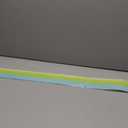 Teacher Created Resources Aqua and Lime Color Wash Straight Border Trim