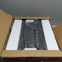 Homeiju 3-Tier Wooden Microwave Cart with Storage, 22.4''W Microwave Stand Coffee Cart Rolling Kitchen Utility Cart with Wheels, 5 Hooks, Rustic Brown and Black