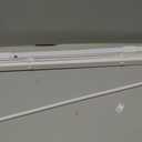 LazBlinds No Tools No Drill 1" Vinyl Mini Blinds, Cordless Blinds for Windows, Light Filtering Horizontal Window Blinds & Shades, 23" W x 36" H, White