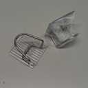 CHILDWEET 2pcs No-drill Adhesive Sponge Holder Heavy Duty Kitchen Wall Rack for Sponges and Utensils Easy Installation Multi-functional Drainage Storage for Clean Environment White