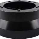Universal 5/6 Hole Steering Wheel Hub Adapter, Compatible for GMC Chevy Pontiac Cadillac Truck Pickup(Black)