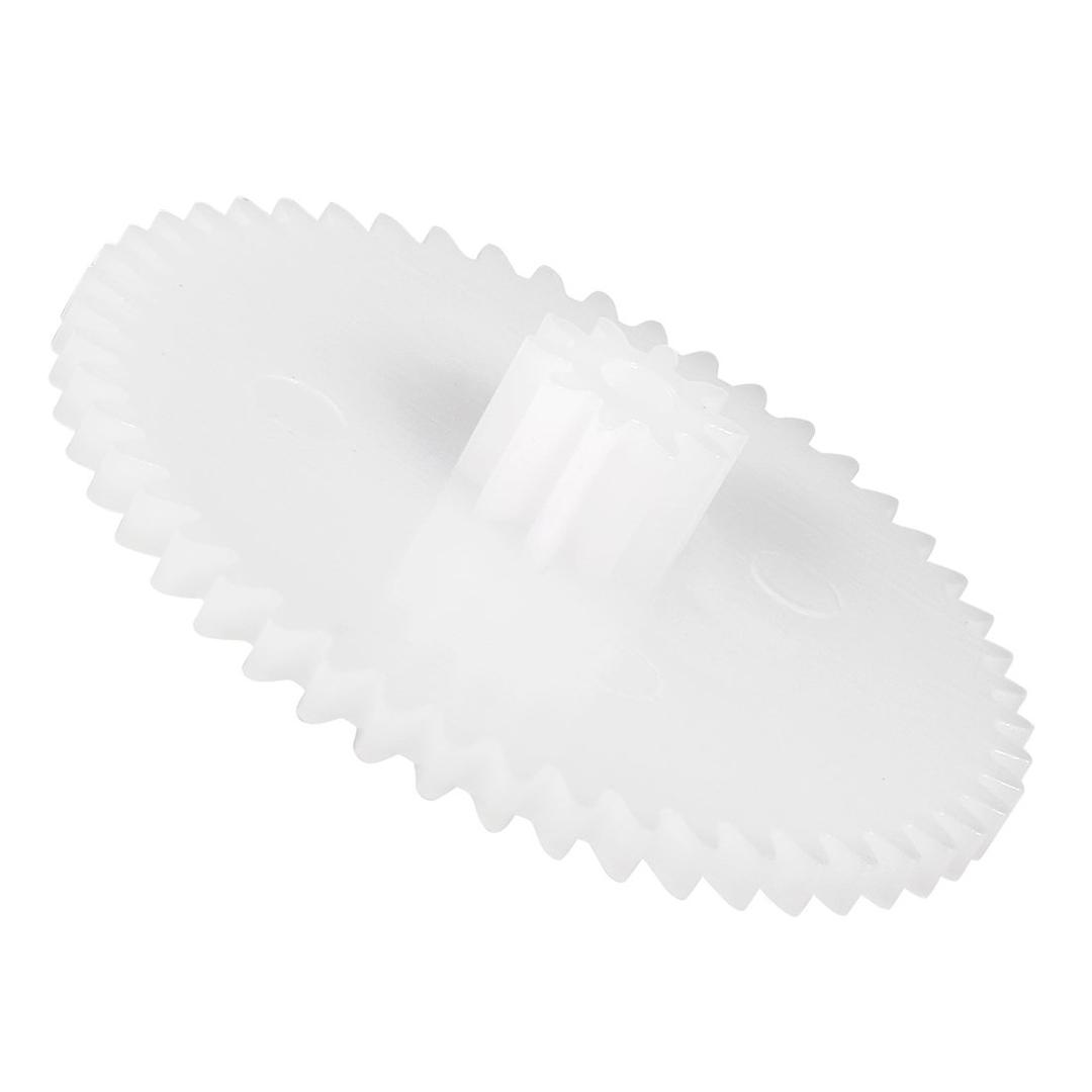 uxcell 30pcs Plastic Gears 50 Teeth Model 50102A Reduction Gear Plastic Worm Gears for RC Car Robot Motor