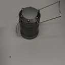 Lichamp LED Camping Lantern, 4 Pack Battery Powered Flashlight for Power Outages, Portable Collapsible Hanging Light Essential for Home, Outdoor, Emergency Lamp Survival Kit Gear for Hurricane, Gray