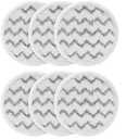 Steam Mop PadsCompatible For SharkS6002UK S7201UK S8201UK, Steam Scrub All-in-One Cleaning Pads(Grayish white 6pcs)