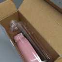 Dog Bowls, Cat Food and Water Bowl Set with Water Dispenser and Stainless Steel Bowl for Cats and Small Dogs - Pink