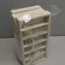 4Pcs Velvet Sunglasses Organizer Tray Stackable 6 Grid Sunglass Display Case Glasses Holder Organizer Drawer For Women Glasses Jewelry Display Watch Beige