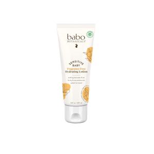 BABO Botanicals Sensitive Baby Fragrance-Free Daily Hydrating Baby Lotion - Shea Butter & Jojoba Oil - for Body & face - for Babies, Kids & Adults with Sensitive Skin - EWG Verified - Vegan