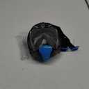 Greatever G2 Full Face Snorkel Mask with Latest Dry Top System,Foldable 180 Degree Panoramic View Snorkeling Mask with Camera Mount,Safe Breathing,Anti-Leak&Anti-Fog (Small/Medium, Blue Black)