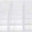 Homeford Clear Plastic Square Box with Lid, 2-Inch, 12-Count