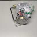 Globe Electric 51719 1-Light Plug-in or Hardwire Wall Sconce, Antique Brass, Matte Black Accent, Fabric Cord, in-Line On/Off Switch, Kitchen, Reading Light, Home Essentials, Bedroom, Bedside Lamp