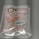 JENSENLIN Ballet Birthday Party Decorations Set,Pink Happy Birthday Banner with Ballerina Garland, Aesthetic Beauty Dance Theme Photo Props, 4 Pieces.