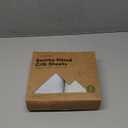 KeaBabies 2-Pack Organic Crib Sheets for Boys, Girls - 52x28 Fitted Crib Mattress Sheet Neutral, Breathable Jersey Cotton Cover for Baby Bed, Toddler Mattress, Soft & Cute Prints (Cove)