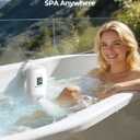 Bath Jets for Tub, Bath Jet or Bubble Mode, Cordless Waterproof Portable Bathtub Accessories with 3-Level Adjustable Speed, Bathtub Jets Massage for Home Spa, Travel Massage, Relaxing, Soothing