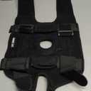 Fit Geno Hinged Knee Brace for Meniscus Tear: Adjustable Knee Support for Knee Pain w/Side Stabilizers & Hinges for Injury or Surgery Recovery - Men and Women (Black), Size: Regular fits S/M/L/XL