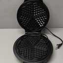 Mueller Heart 5 Waffle Maker, Waffle Iron, Adjustable Browning Control & Nonstick, Cool Touch Handle, Easy to Clean, Small Kitchen Appliances