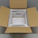 Storage Crates 3 Pcs Wooden Crates Decorative Boxes,Nesting Storage Container Rustic White,Boxes for Storage, Display,Decor