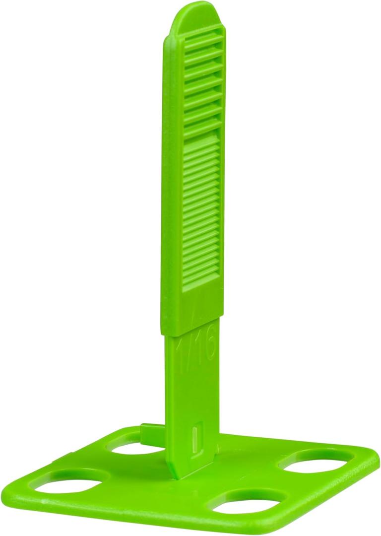 Miracle Sealants Levolution Universal Spacer 1/16", Tile Leveling & Spacing System for Lippage Control, 50 Pieces