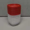 Rubbermaid Easy Find Lid Square 1-1/4-Cup Food Storage Container, 1 Count (Pack of 8)