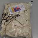 110pcs Pearl White Balloon 12 inch, Pearl white Latex Balloons for Birthday Party Baby Shower Wedding(with 2 Ribbons).