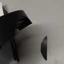 AKCISOT Wall Clock 10 Inch Silent Non-Ticking Modern Clocks Battery Operated - Analog Small Classic for Office, Home, Bathroom, Kitchen, Bedroom, School, Living Room (Black)