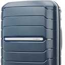 Samsonite Freeform 24-Inch Medium Luggage with Dual 360 Spinner Wheels - Checked Suitcase - TSA Lock, Airline-Approved - Lightweight Durable Polypropylene Expandable Hardshell - Navy