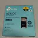 TP-Link Adaptador WiFi USB AC1300 (Archer T3U) - Adaptador de red inalmbrica de doble banda 2.4G/5G para PC de escritorio, MU-MIMO WiFi Dongle, USB 3.0, compatible con Windows 11, 10, 8.1, 8, 7,