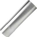 2.5 Exhaust Pipe, Flared End T304 Stainless Steel Straight Tubing, Polished Universal Connector Adapter 2.5 Inch ID to OD 2 1/2" ss Ailpipe 6" Length,Car Motorbike Truck Exhaust System