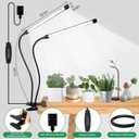 EWPJDK Grow Light 6500K Full Spectrum Plant Grow Lights 84 LED Plant Light with Clip Grow Lamp for Indoor Plants Growing Lamps1PCS