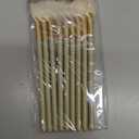 9 Pieces Facial Fan Mask Brushes, Soft Facial Applicator Brushes Tools for Peel Glycolic Makeup for Mud Cream(Champagne)