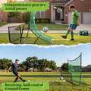 Soccer Rebounder Net 7x4x3 FT Passing Volley Drills