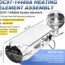 DVE50R5200W/A3 DVE50R5400V/A3 DV42H5200EW/A3 Dryer Heating Element DC97-14486A for Samsung DV42H5200EP/A3 DV42H5000EW/A3 DV45H7000EW/A2 DV40J3000EW/A2 DVE50M7450W/A3 DV48H7400EW/A2 DVE45R6100C/A3