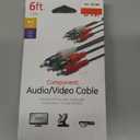 GE 33606 6' Component Audio/Video Cable Open Box Item