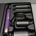 Vincofy 7 in 1 Blow Dryer Brush Set – Hot Air Styler for Fast Drying, Curling, Straightening & Volumizing – Ionic Hair Dryer Brush with 1200W Power – No Heat Damage for All Hair Types – Lilac