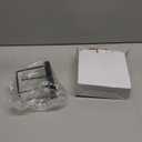 Napkin Holder for Table, Farmhouse Wood Standing Napkin Dispenser for Kitchen Dining, Modern Metal Napkin Holder for Table Picnic Coffee Bar, Napkin Holders Suitable for Dining Room Decors - Black