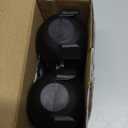 iwillink 2 Pack Outdoor Extension Cord Cover Waterproof - Weatherproof Electrical Connection Box for Outdoor Outlet, Plug, Socket, Christmas Holiday Decoration, Power Tool, Black