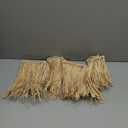 10 Pieces Scarecrow Straw Kit Scarecrow Costume Accessories Raffia Grass Bundle Dry Straw Party Accessory Halloween Decoration