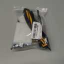 Replacement Parts for iHome AutoVac Eclipse/Eclipse G Robot Vacuum Spare Accessories, 1 Main Roller Brush,4 Side Brushes, 2 Hepa Filters