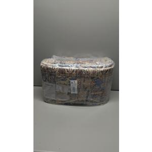 6x9 Area Rugs for Living Room, Bedroom - Machine Washable, Non-Slip Bedside Rug, Large Soft Floor Carpet for Office, Dining Room, Farmhouse and Home Decor, Rustic Vibes/Rust