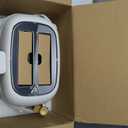 2-Slice Toaster, Wide Slots, 7 Bread Shade Settings, Stainless Steel, Bagel, Cancel, and Defrost Functions, Removable Crumb Tray, Retro Style Toaster,Matte White and Gold