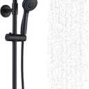 Fennocasa Polaris 3 Rain Shower System, 8” Rainfall Shower Head and Handheld Shower Combo, includes 3-Setting Handheld Spray, Height Adjustable Shower Wand Holder, 60” Hose (2.5 GPM Matte Black)