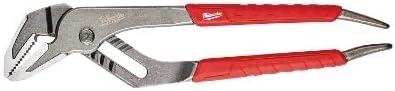 48-22-6310 10", Straight Jaw Pliers with Ream & Punch Exposed Metal Handles & Precision Ground Plier Head