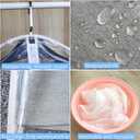 59" Clear Garment Bags for Hanging Clothes,Dustproof Suit Bag for Closet Storage,Transparent Plastic Garment Clothes Suit Cover Bags with Zipper for Coats (5 Pack - Clear 59")