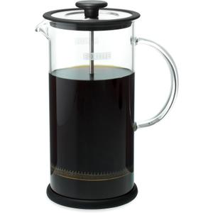 Forlife Cafe Style Glass Coffee/Tea Press 32-Ounce - Black