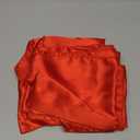 ANECO 4 Pack Satin Table Runner 12 x 108Inch Long Bright Silk and Smooth Fabric Party Table Runner for Wedding Banquet Party Decoration- Red