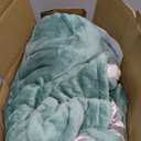 Electric Blanket Full Heated Blanket 72''X84'' - Ultra Soft Silky Flannel and Fluffy Sherpa Heating Blanket with 5 Heating Levels & 10 Hrs Timer, ETL Certified & Overheat Protection, Gifts for Grandma (05-hunter Green)