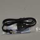 028372 Deep Fryer Breakaway Power Cord for Waring DF175 DF250 DF280 TF200 Cord Replacement - Deep Fryer Parts & Accessories (Interface Size: 1.6 * 0.7 Inch)