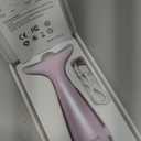 Facial and Neck Massager for Face, Neck Skin Lifting & Firming - Wrinkle & Dark Circle Reducer - at Home Skin Care Face Sculpting Tool and Neck Massager-Pastel Purple (Single Head)