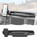 RT-TCZ Cell Phone Holder Dash Mount Holder with Storage Box Bracket Center Console Interior Accessories Compatible with Dodge RAM 2018-2023,for 8.4-inch Screen