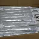 Aodaer 30 Pcs Clear Wedding Umbrellas Bulk, 36 Inch Transparent Bubble Umbrella with Storage Box Large Dome Windproof Stick Umbrellas for Rain Wedding Bridal Party Supplies Photography Props