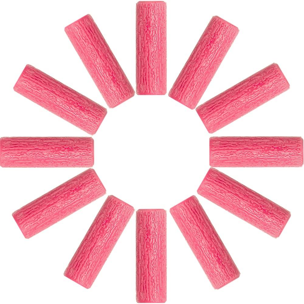 Aligner Tray, 12-Pack Medical Grade Silicone Orthodontic Chompers Aligner Trays Seaters for Invisalign (Pink)